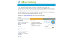 Desktop Screenshot of ctvirtuallearning.org